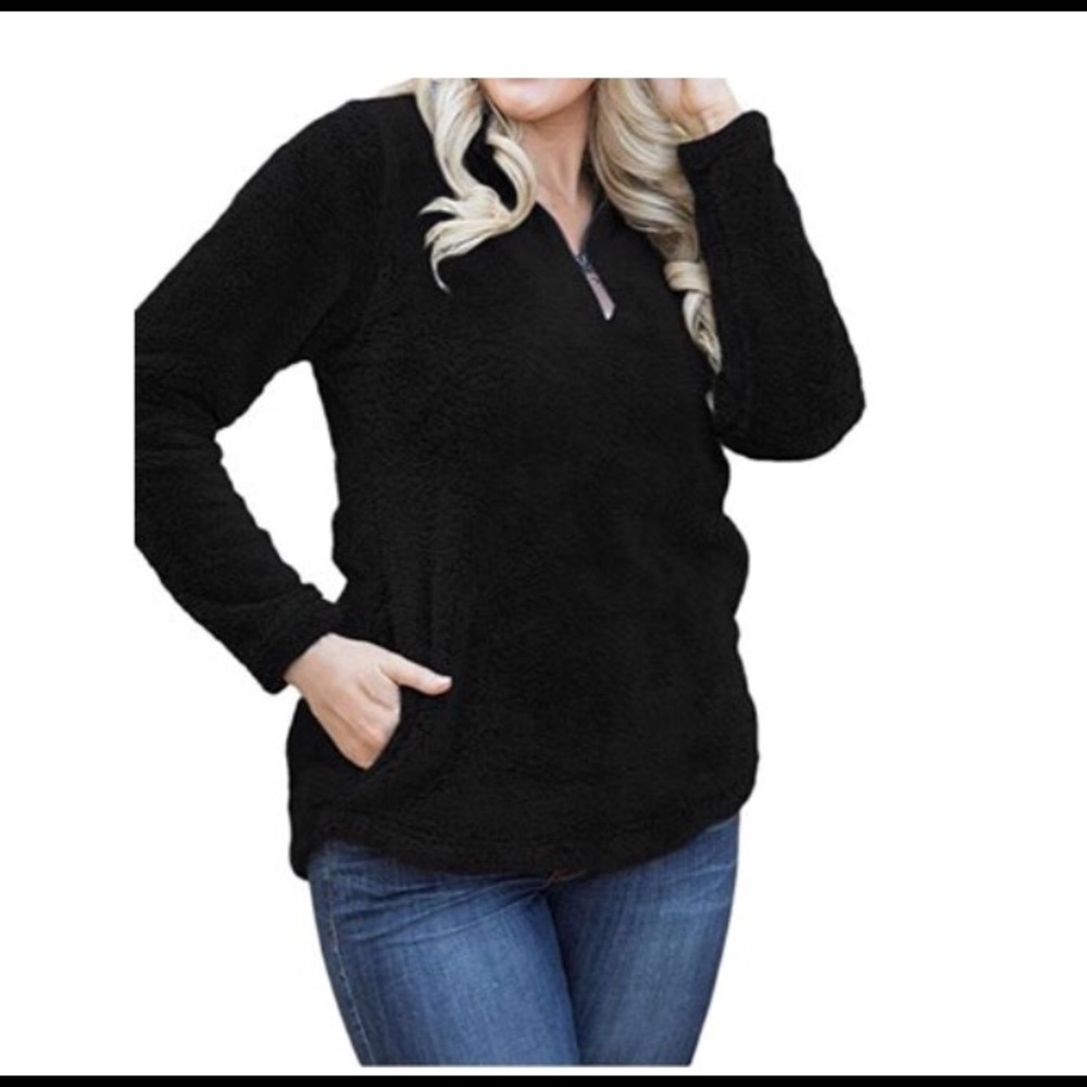 NWT SHERPA PULLOVER